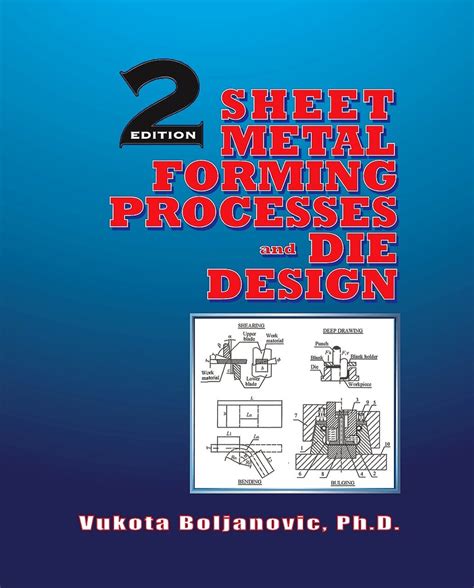 sheet metal book|sheet metal forming die design.